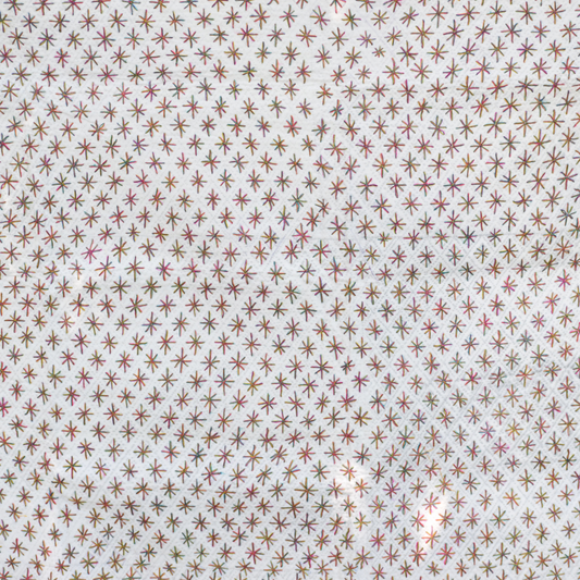 Hitomezashi Star Hand Embroidered Kantha