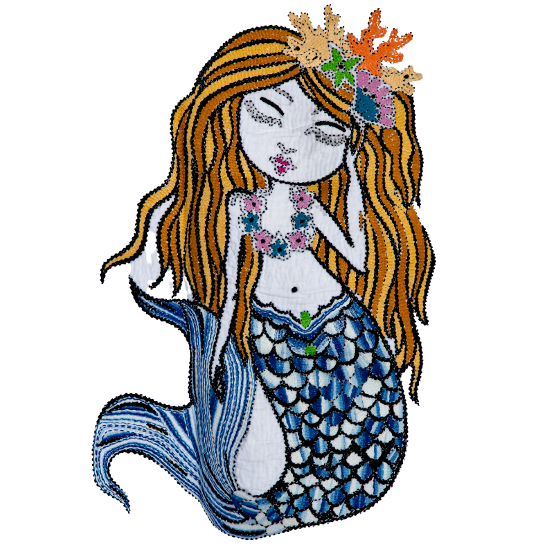 Hand Embroidered Kantha Quilt wall art Tapestry