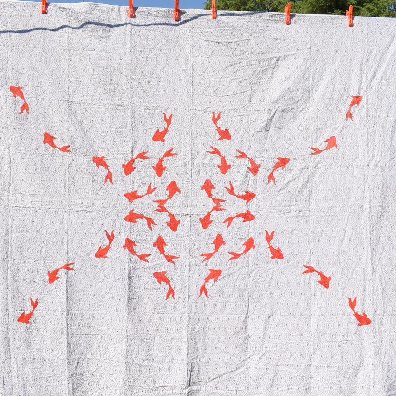 Hand Embroidery Art Quilt