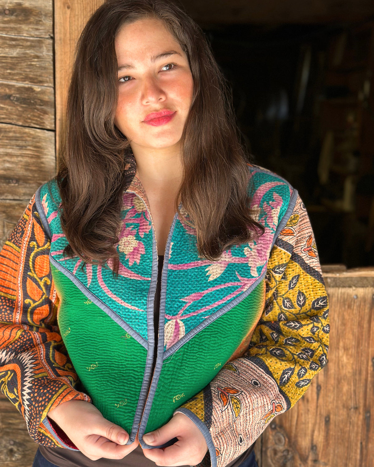 One-Of -A -Kind Crop Jacket 02