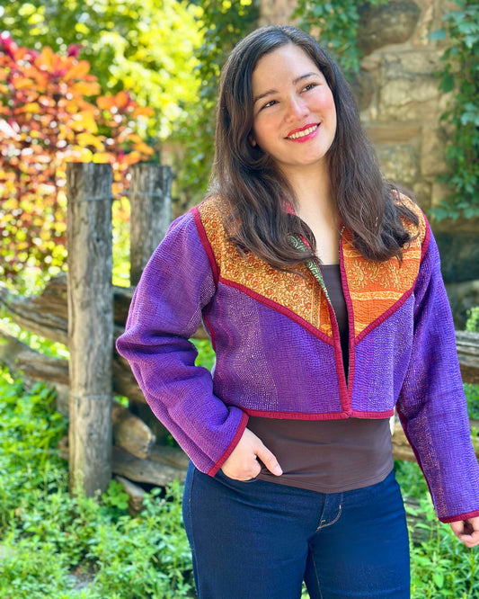 One-Of -A -Kind Crop Jacket 01