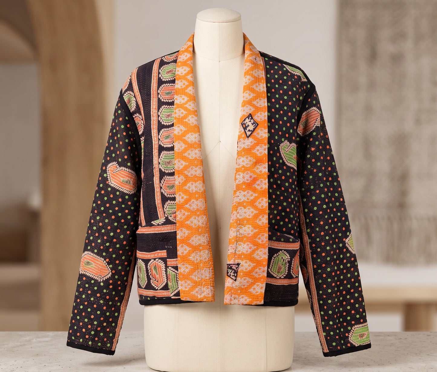 Kimono Style Porch Jacket-12