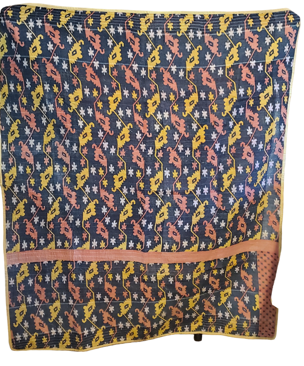 Kantha Baby Swaddle Blanket~ Pacific